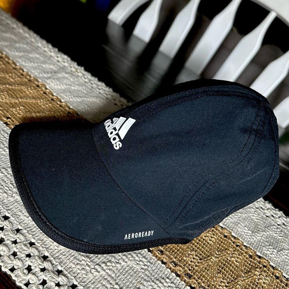 Adidas Aeroready Black Superlite Trainer Logo Ball Cap